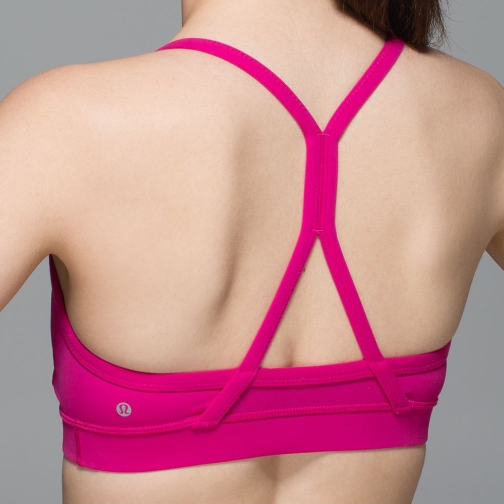 lululemon athletica Pink Sports Bra